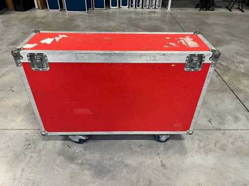 Casetec - Flightcase, rood
