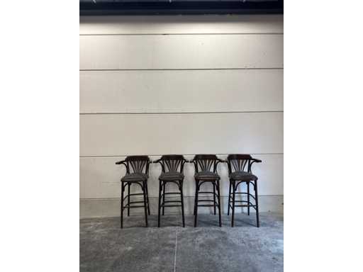 Bar stools (4 pieces)