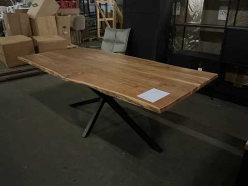 Acacia Boomstam Eetkamertafel 210cm