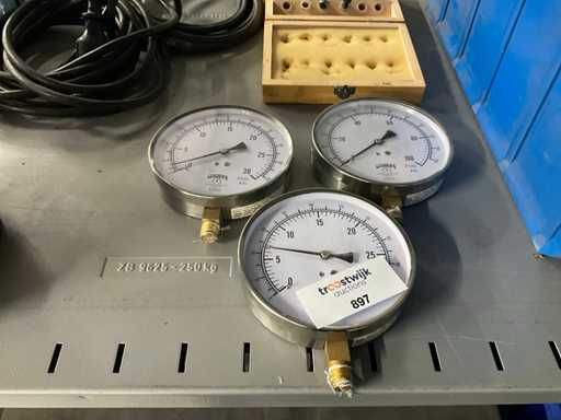 Winterdruckanzeige (3x)