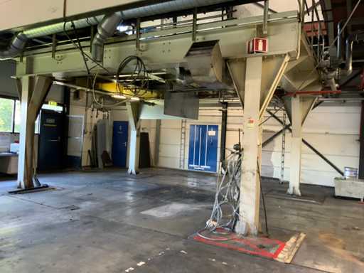 Bigbag-Abfüllmaschinenrahmen aus Stahl