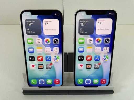 Apple iPhone 12 - 64GB - Bianco (2x)