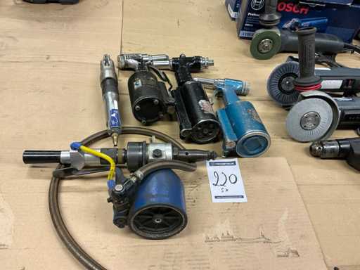 Diverse pneumatische gereedschappen (5x)