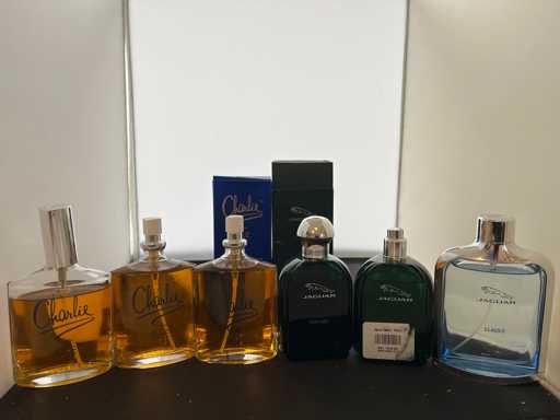 6x Jaguar and Charlie Perfume