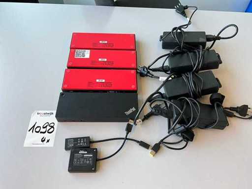 Lenovo Thunderbolt 3 Dock Docking Station (4x)