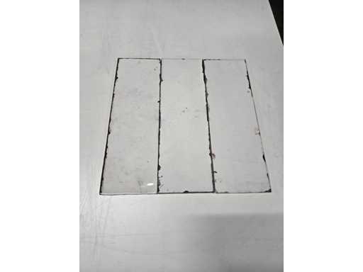 Vision Ceramica Loft 13x39.5cm - Wit -  2,55m²