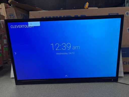 2020 Clevertouch Impact Plus cu ecran tactil interactiv 65"