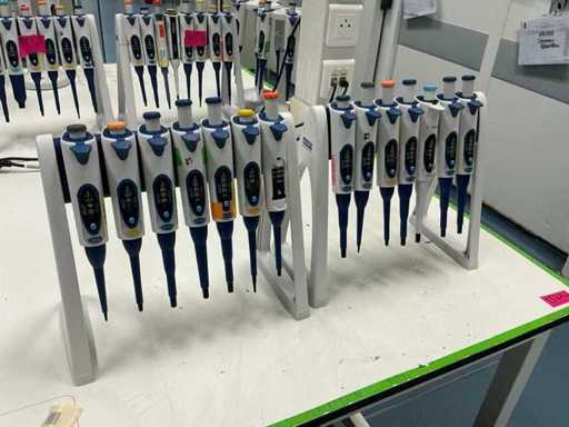 Biohit Pipettes with Holders (14x)