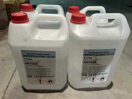 disinfection alcohol 4x 5 liters 