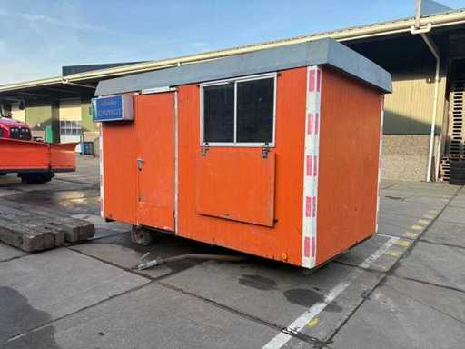 Verrijdbare bouwkeet