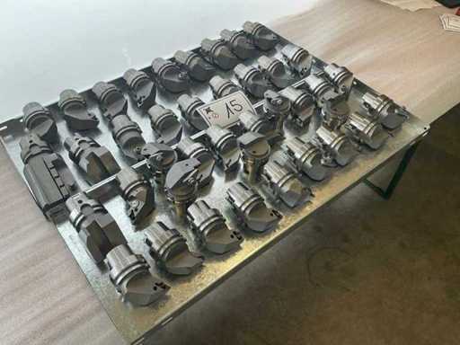 Portaabrazaderas para el surtido HSK 63 de SWISS TOOLS