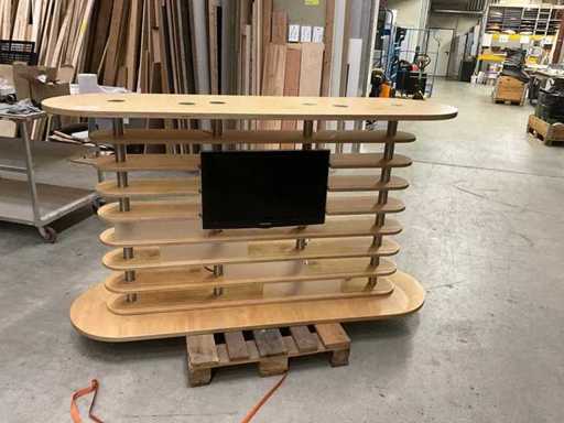 Contatore fatto di multiplex, inclusa TV, telecomando disponibile, in ottime condizioni