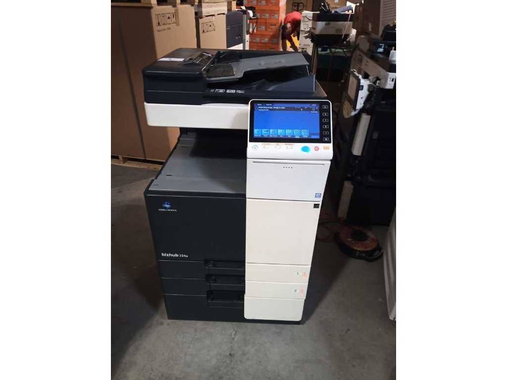 Konica Minolta - BizHub 224e - Black & White Multifunction Printer