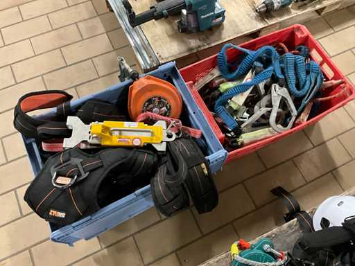 Partij valbeschermingsmiddelen