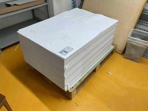 Papieren pallet