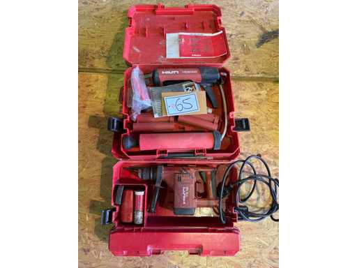 HILTI TE 14 / MD 2000 Impact Drill and Cartridge Press