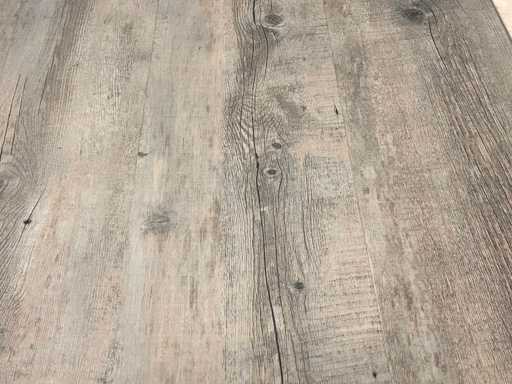 10 m2 tavola a scatto in PVC - 1238,8 x 212 x 4,2 mm