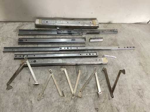 Prowadnice do szuflad (75x)