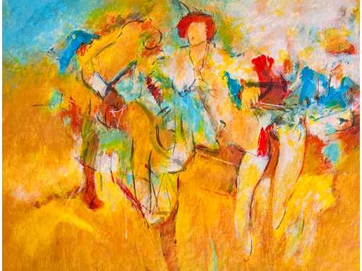 Arthur Bernard - colour screen printing