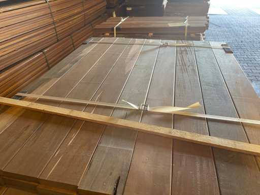 Ipé Landhausdielen gehobelt 650-1550x90x21mm (70x)