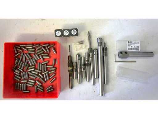 Kaiser - Assortiment de montures pour ER8 + ER11 et autres + poils assortis