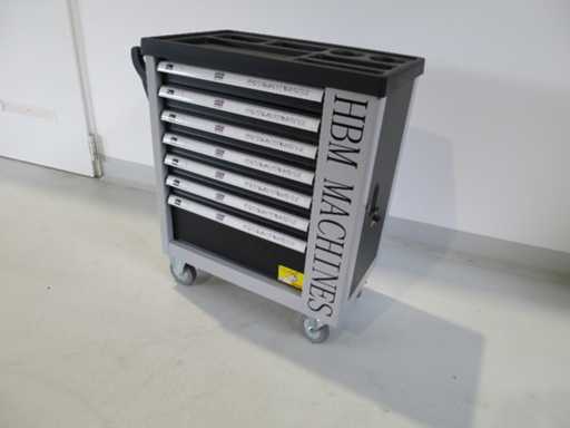 HBM HBM 245 SW Gereedschapswagen gevuld