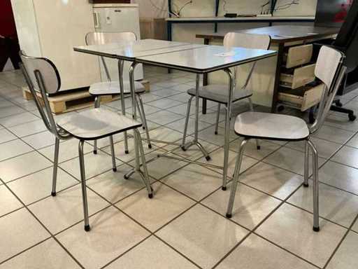 Table pliante de salle à manger