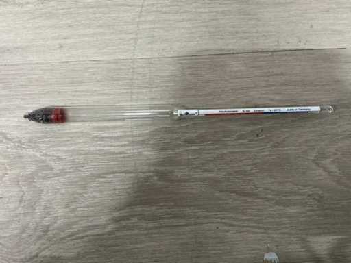 Alcoolmetru cu termometru (40x)