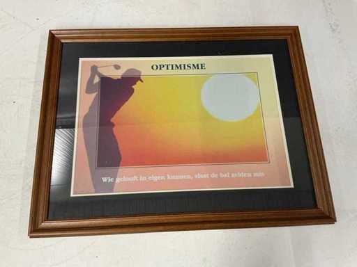 Wanddecoratie/schilderij