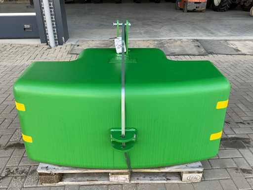 Front weight, "1450kg"