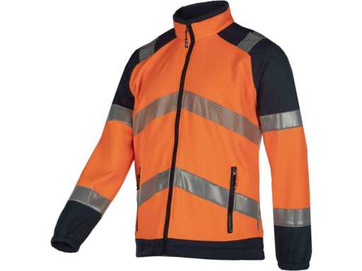 Sioen - Bajus - softshell jas hi vis maat L (10x)