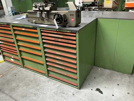 Armoire à outils HAHN+KOLB avec contenu