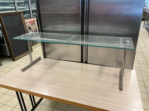Stainless steel serving stand