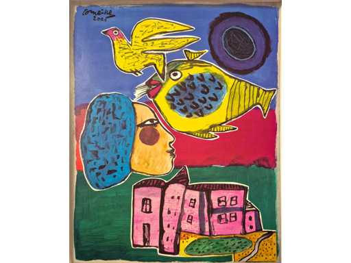 2001 Offset print Corneille ‘Petite cite radieuse’