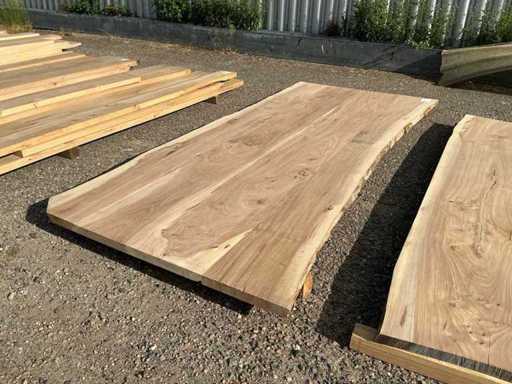 Iepen houten tafelblad