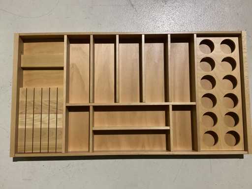 Nobilia - Plateau de couverts en bois