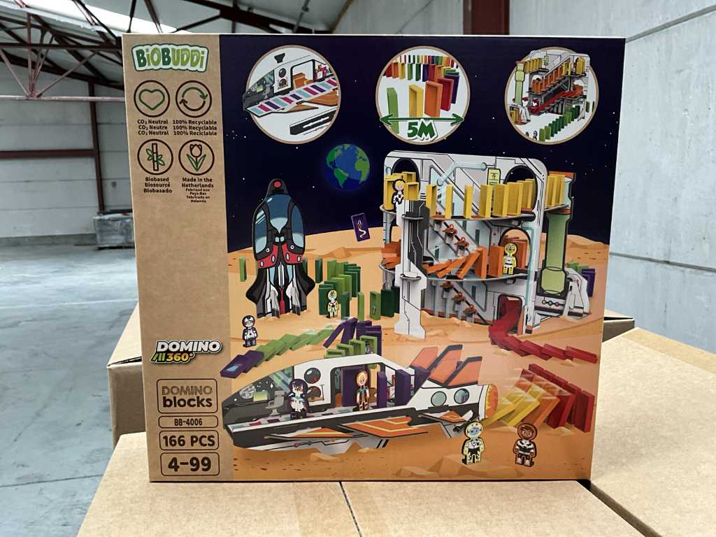 12x box of BioBuddi domino SPACE