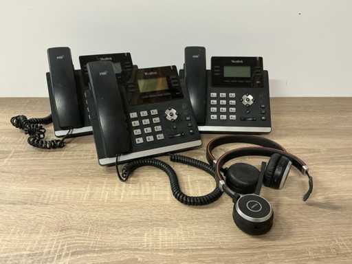 Yealink T41s / T42s Voip phone (3x)