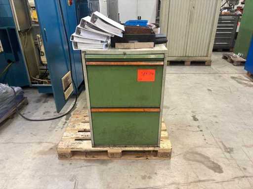 Dulap de scule cu conținut "Frezare"