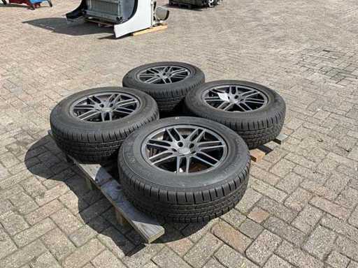 Continental / Audi Cross Contact Winter tire + rim (4x)