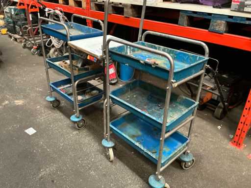 Warehouse trolley (2x)