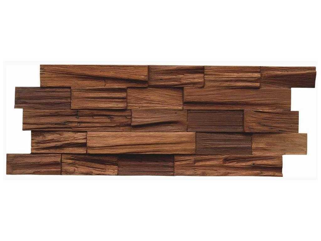 Certyfikowany panel ścienny z drewna bangkirai 0,5m² (4x)