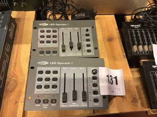 Operatore LED Showtec 1 (2x)