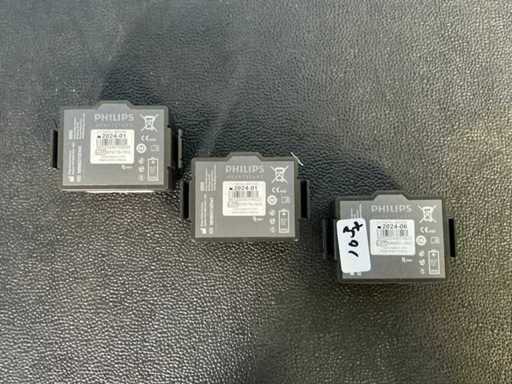 Philips Heartstart AED FR3 Batterie défibrillateur (3x)