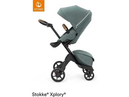 Stokke XPLORY X Cool Teal UK - Luxe kinderwagen