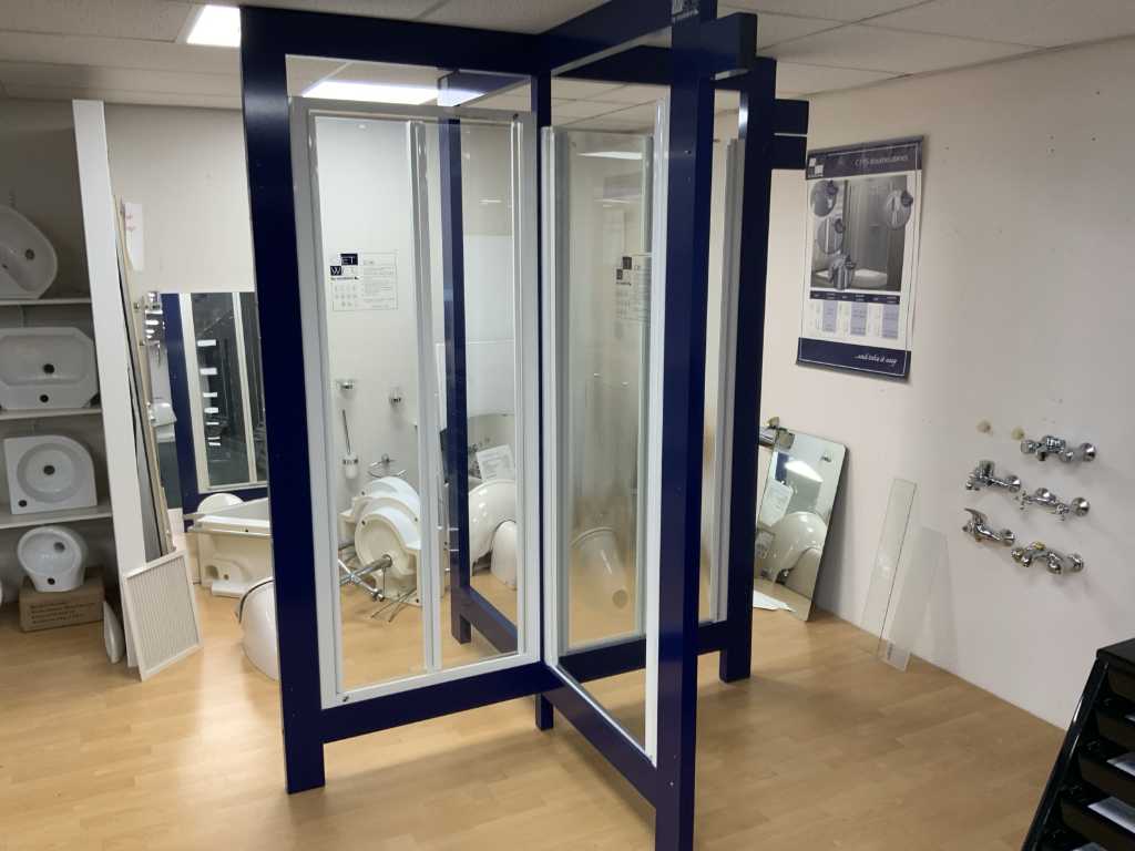 Shower door (3x)