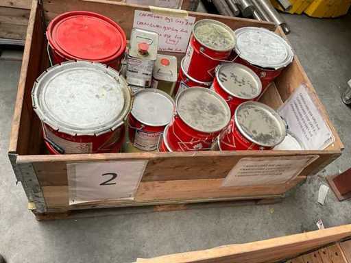 Partia farby przemysłowej Cabothane