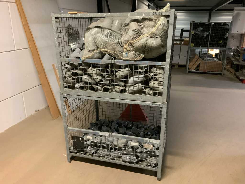Partij pvc koppelingen