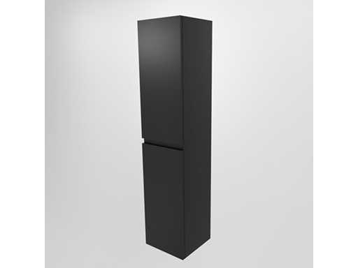 Dulapul lateral al băii negru