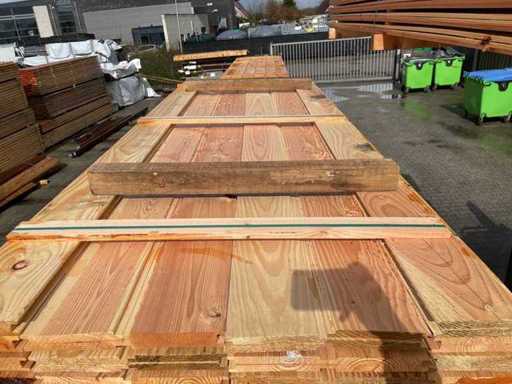 Douglas Rebate/Lemn de lemn delimitat 3000x190x18mm (52x)